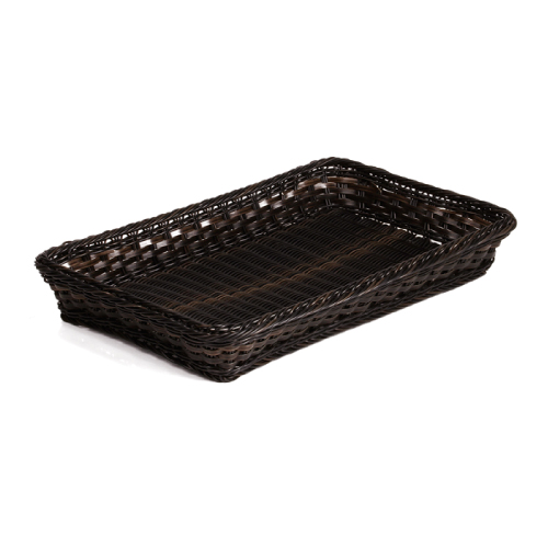 PLETENA PRAVOUGAONA KORPA GN 1/3 OD PLASTIKE, VELIČINA OSNOVE: 325X175X65 MM (LXWXH)