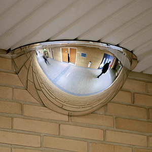 FÉLGÖMB 180° TÜKÖR, ÖNTAPADÓS RÖGZÍTÉSSEL, D=1000 MM