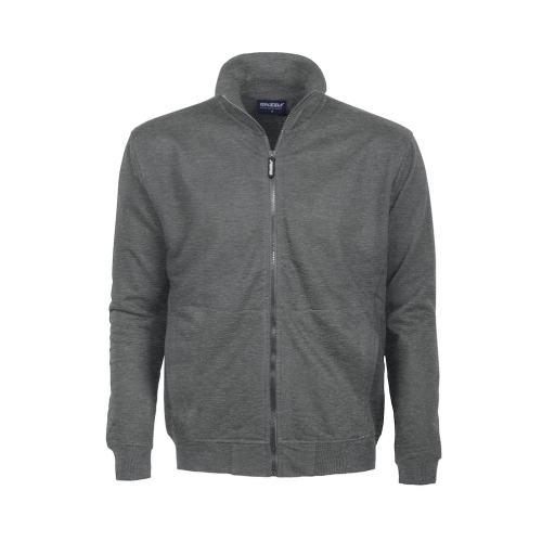 MIDLAND FULL ZIP SWEATSHIRT, 60% COTTON, 40% POLYESTER