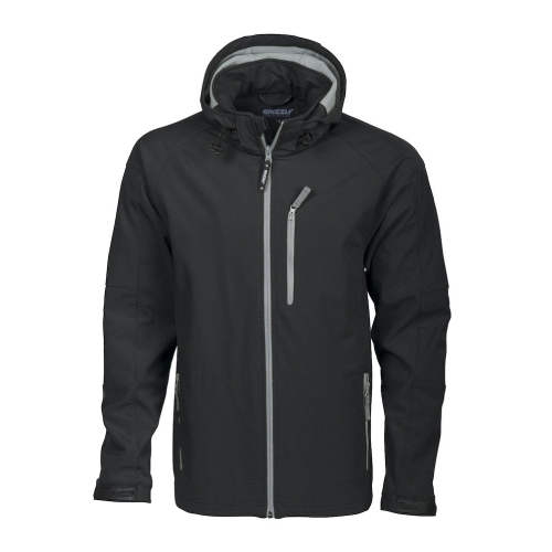 TULSA MEN'S JACKET, 95% POLYESTER, 5% SPANDEX