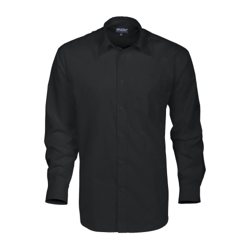 CLARK MEN'S SHIRT, LONG SLEEVE, 65% COTTON, 35% POLYESTER