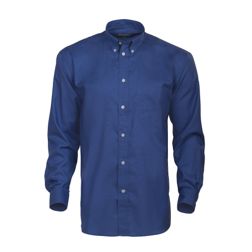 OXFORD MEN'S SHIRT, LONG SLEEVE, 70% COTTON, 30% POLYESTER