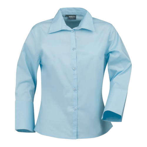 MAY LADIES SHIRT, 97% COTTON, 3% LYCRA