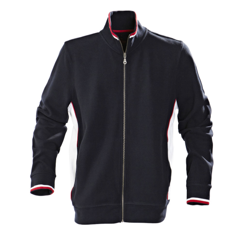 ATLANTA MEN'S PIQUE CARDIGAN, 100% COTTON