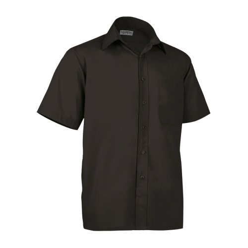 OPORTO MEN'S SHIRT SS, 65% POLYESTER, 35% COTTON
