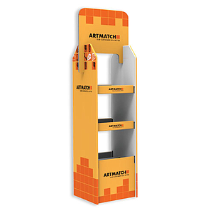 24 KG, KARTON DISPLAY 320x375x1110+310 MM Topper