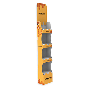 20 KG, KARTON DISPLAY 235x160x1190+350 MM TOPPER 