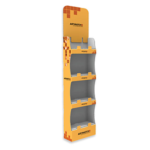 20 KG, KARTON DISPLAY 350x167x1195+350 MM TOPPER