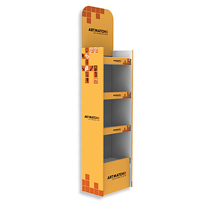 60 KG, KARTON DISPLAY 350x250x1190+350 MM TOPPER