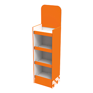 80 KG KARTON DISPLAY 400x300x1190+350 MM TOPPER