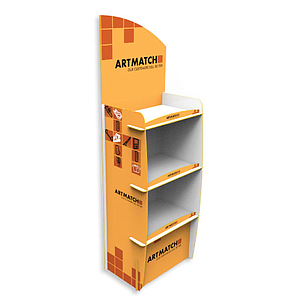 DISPLAY, 530X330X1650+500 MM HEADER 