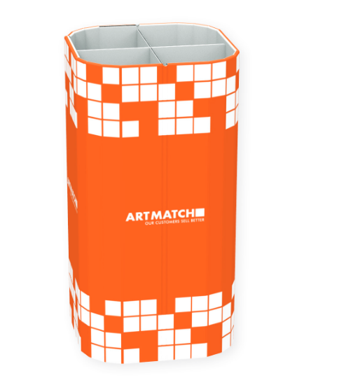 10 KG,CORRUGATED CARDBOARD DISPLAY 872x455x455 MM