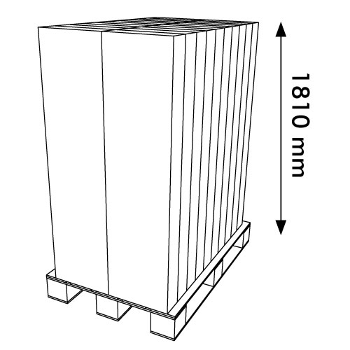 DISPLAY 340x360x1150+500 MM - HDF