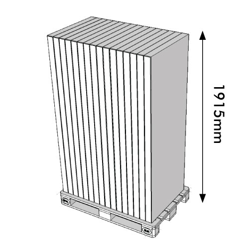 DISPLAY 330x530x1150+500 MM HEADER - HDF