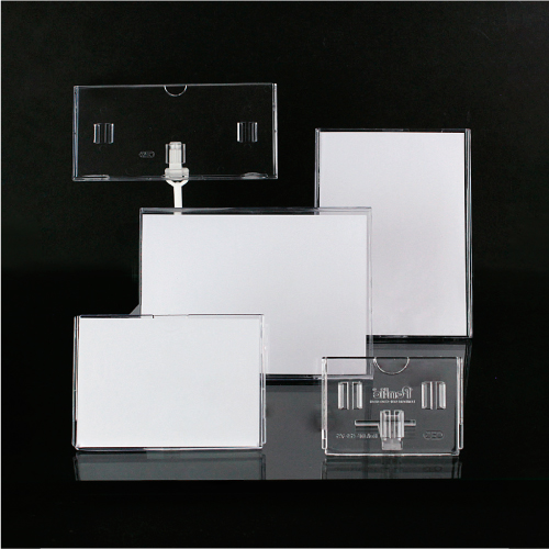 148X105 MM (A6), CLICK ACRYLIC PRICE CASSETTE, LANDSCAPE