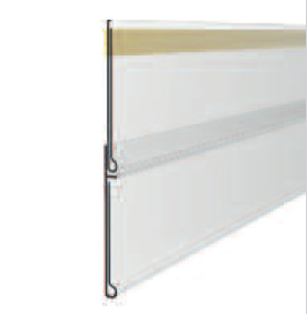 DBR SCANNING RAIL, 39X1000 MM, ADHESIVE ON SUPERIOR SIDE, WITHOUT GRIP