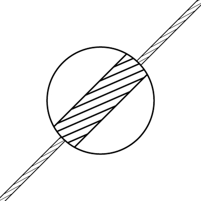 WIRE ROPE, 1 MM DIAMETER, 500 M ROLL