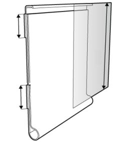 DBR SCANNING RAIL, 60X3000 MM, 2X9 MM ADHESIVE FOAM LINES, WITHOUT GRIP